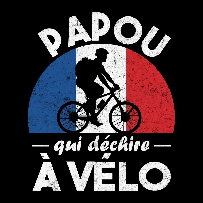 Papou qui déchire à Vélo