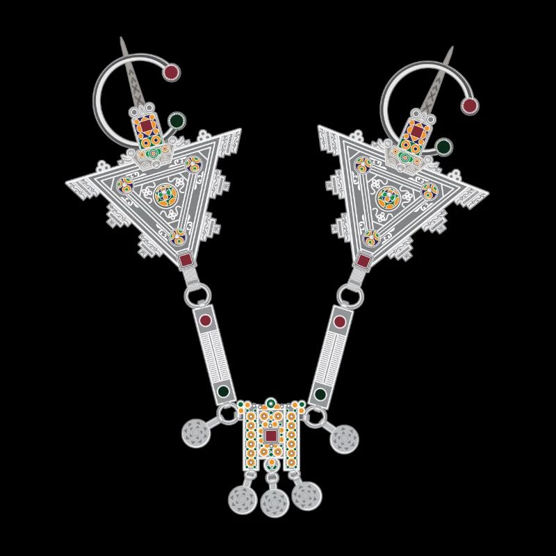 BIJOU AMAZIGH MAROC BERBERE