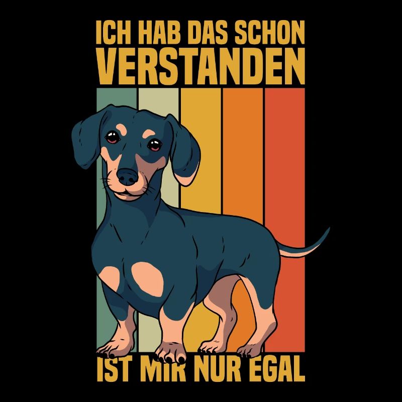 Lustiges Dackel Geschenk