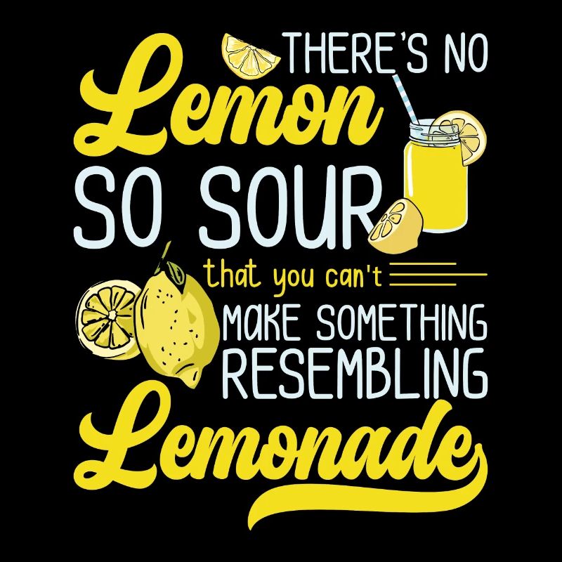 Pas de Lemon Sour ressemblant à un marchand de limonade