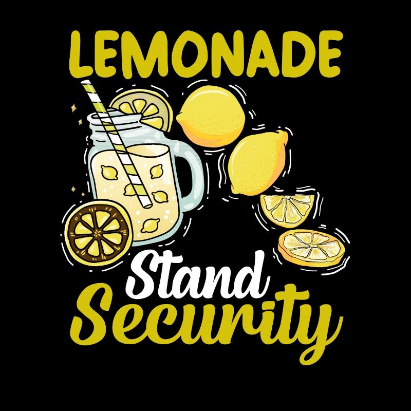 Lemonade Stand Security Zitronen Business