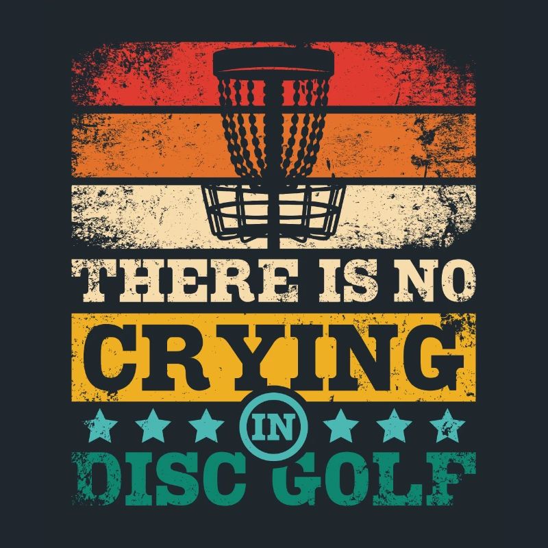 Il n’y a pas de pleurs dans le disc golf