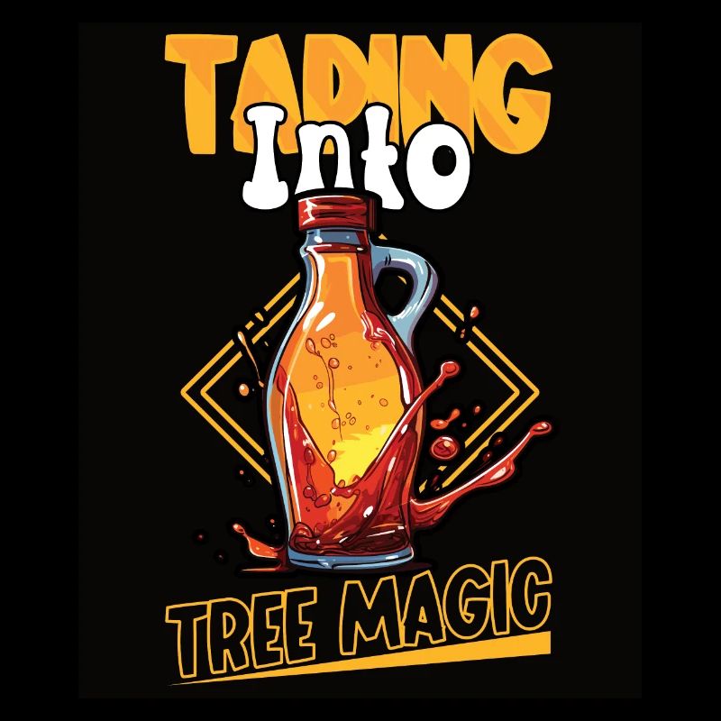 Tradition et cônes de Maple Sirop Canada