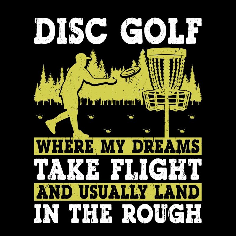 Disc Golf Player Disc Golfer Frisbee Player Par Pu