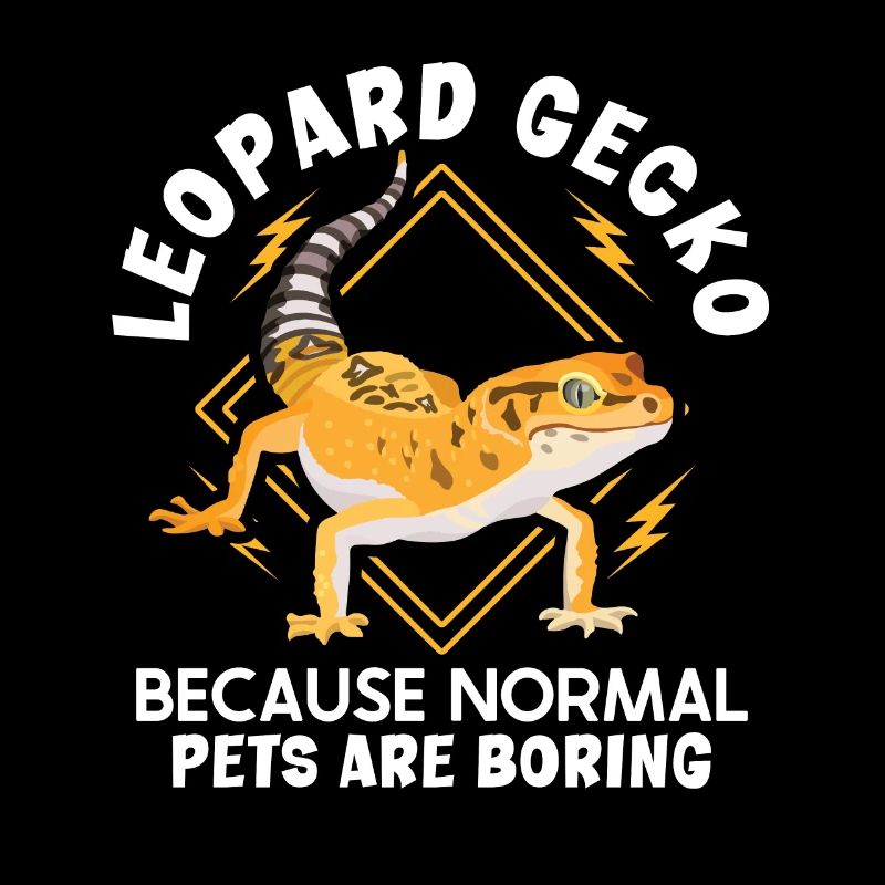 Drôle de propriétaire de gecko léopard, humour reptile,