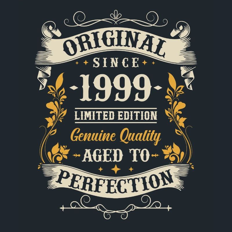 Vintage 24/25 Birthday Gift 1999
