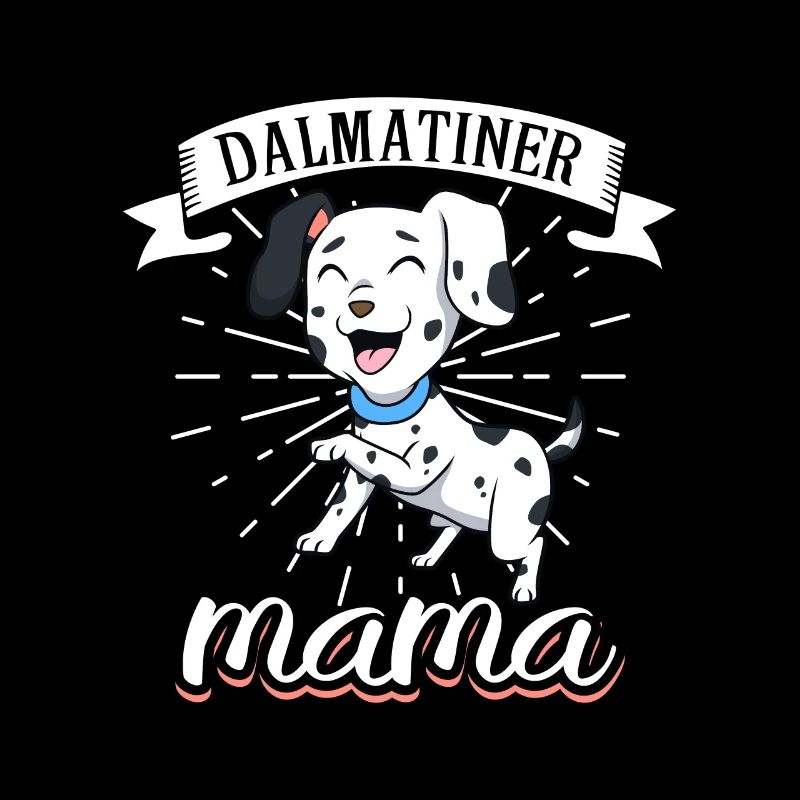 Maman Dalmatienne - Dalmatien