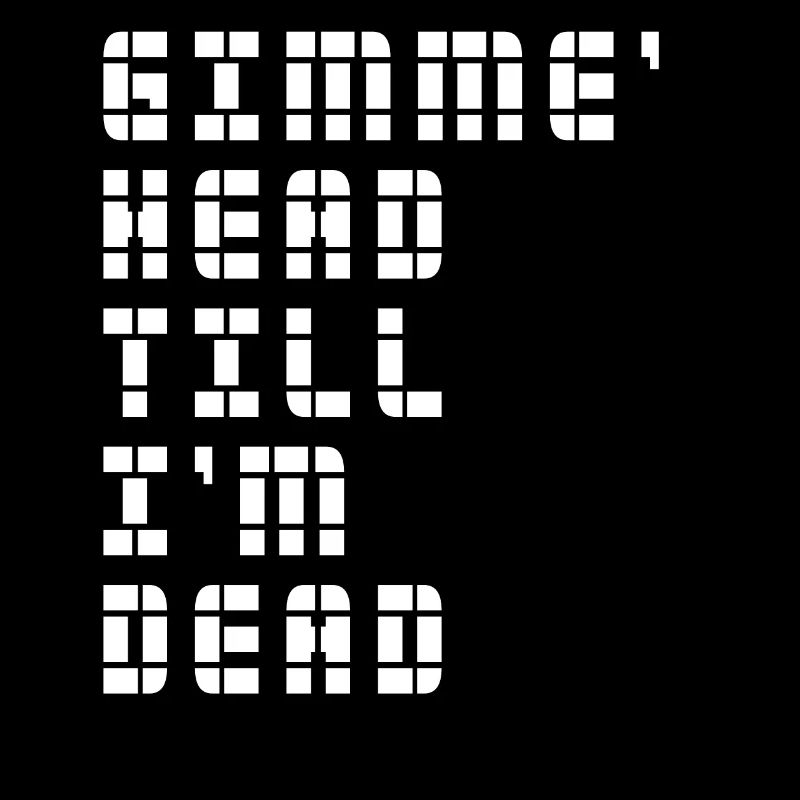 Gimme Head Till I’m Dead 80s Lovers