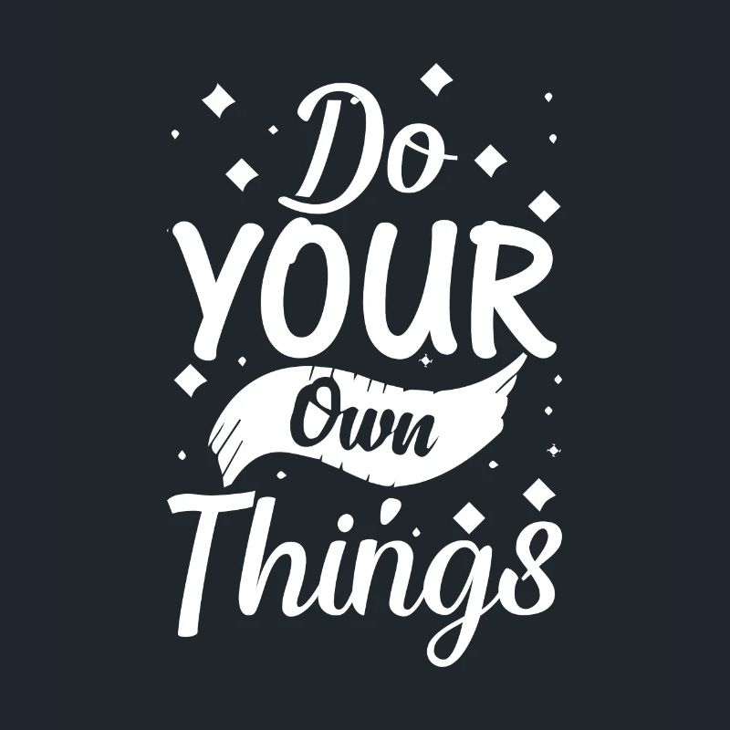 Machen Sie Ihre Eigenen Dinge