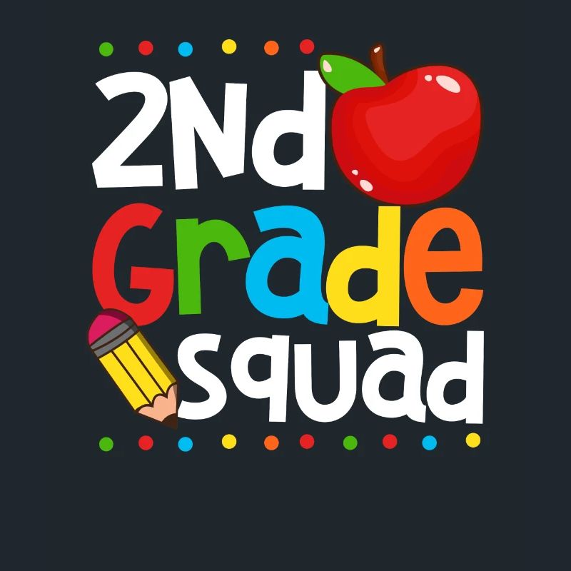 2nd Grade Squad Second Teacher Student 100th Day