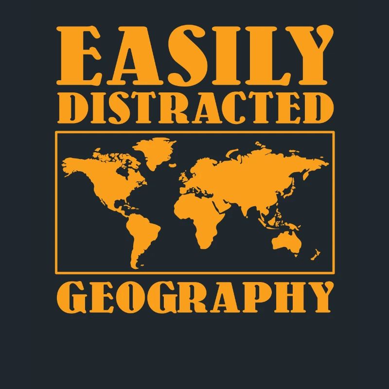 Funny Geography Map Design