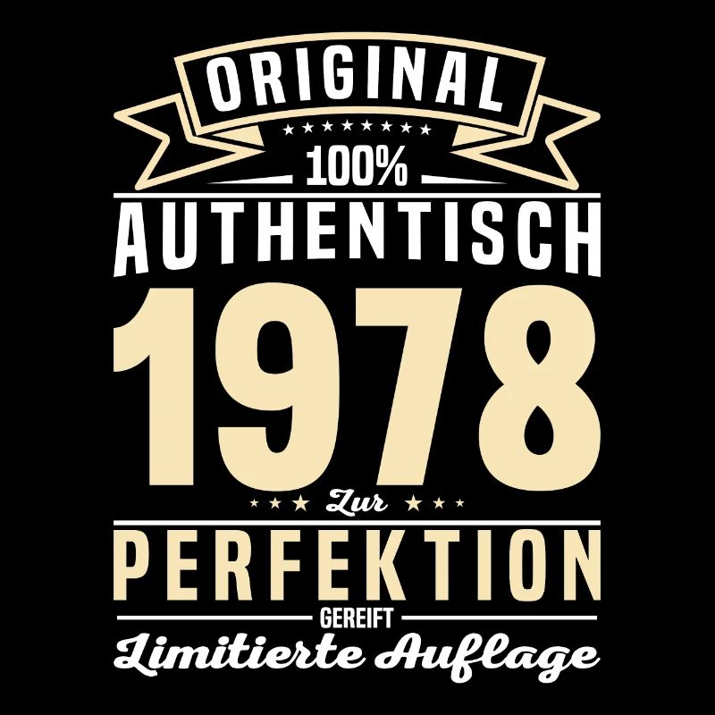 Authentisches 1978 Vintage Geschenk