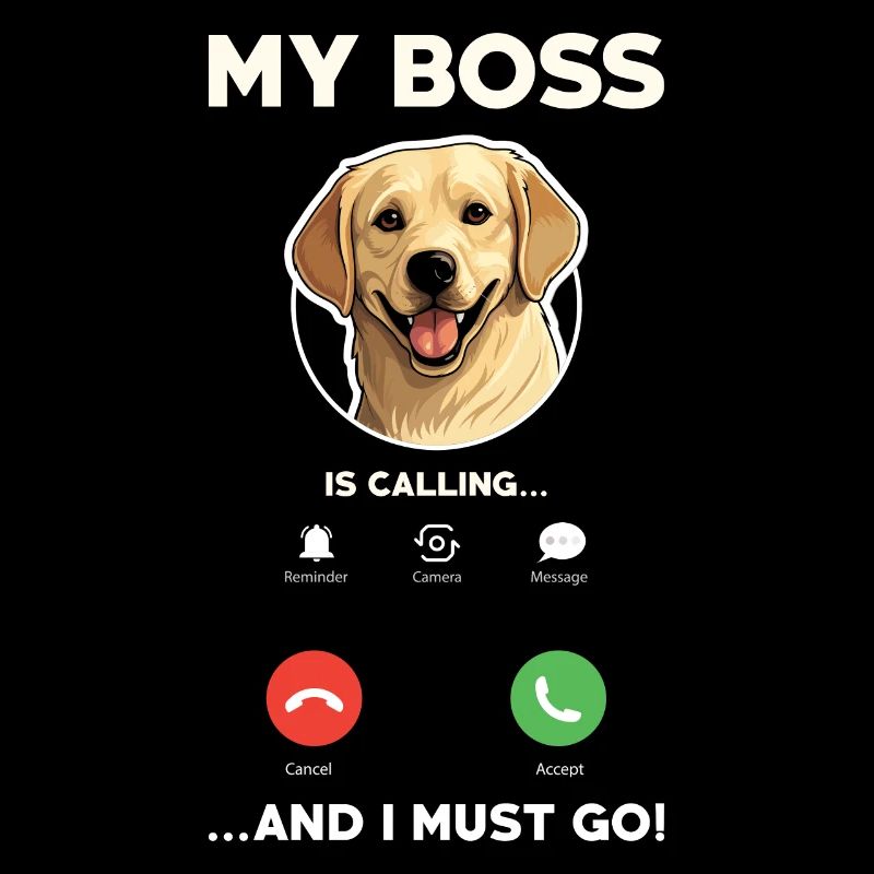 Labrador Retriever vous appelle