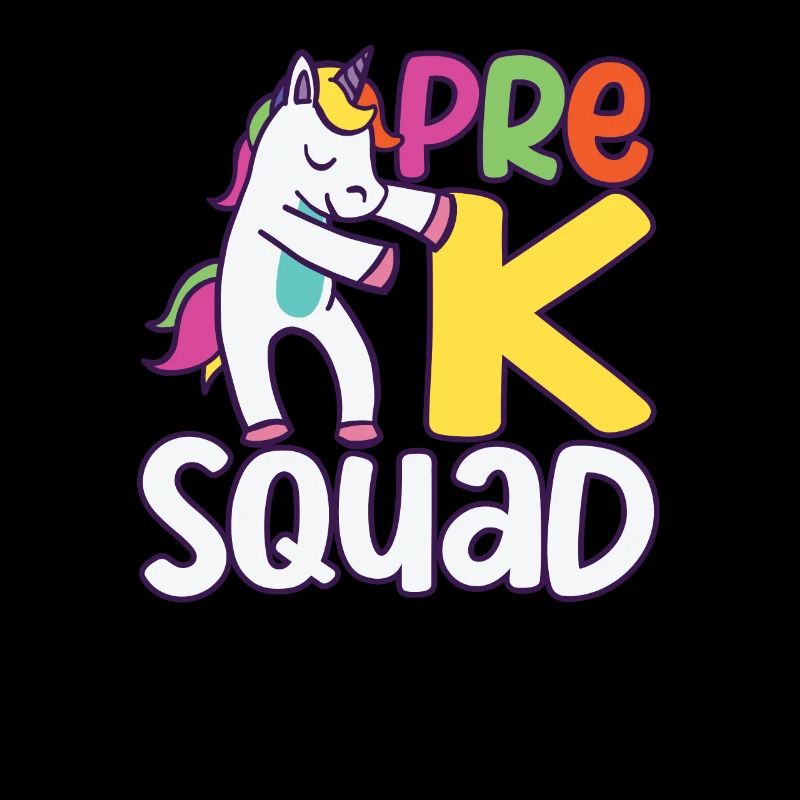 Pre-K Squad Flossing Unicorn 100. Tag der Schule