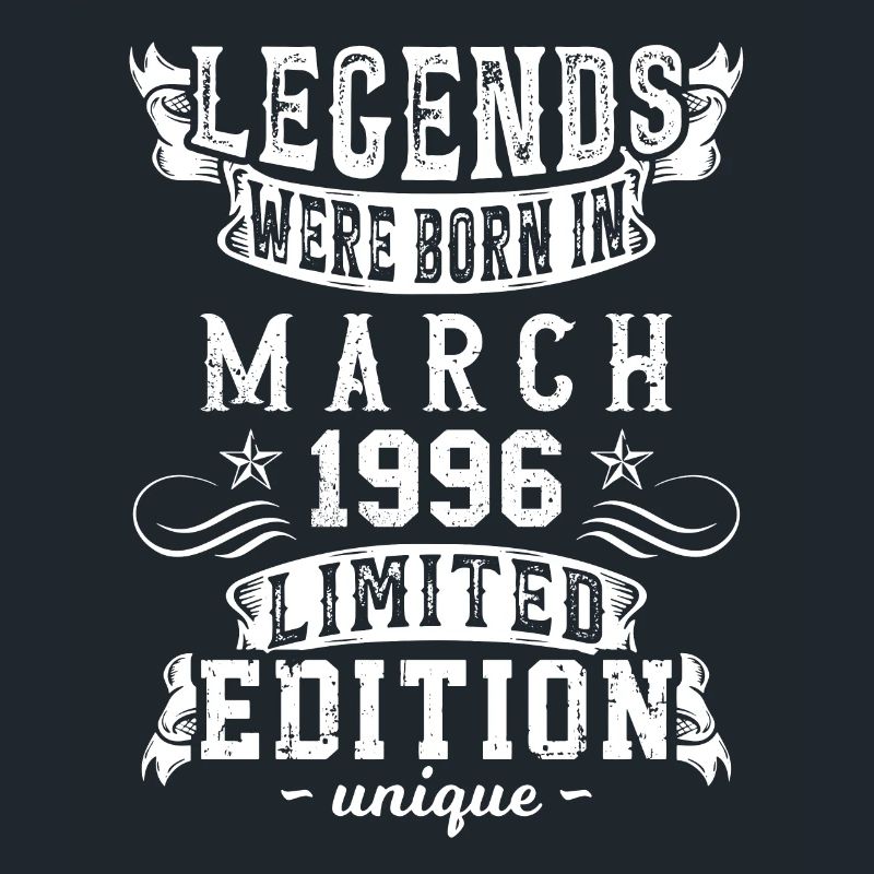 Date de naissance Mars 1996 année Édition limitée