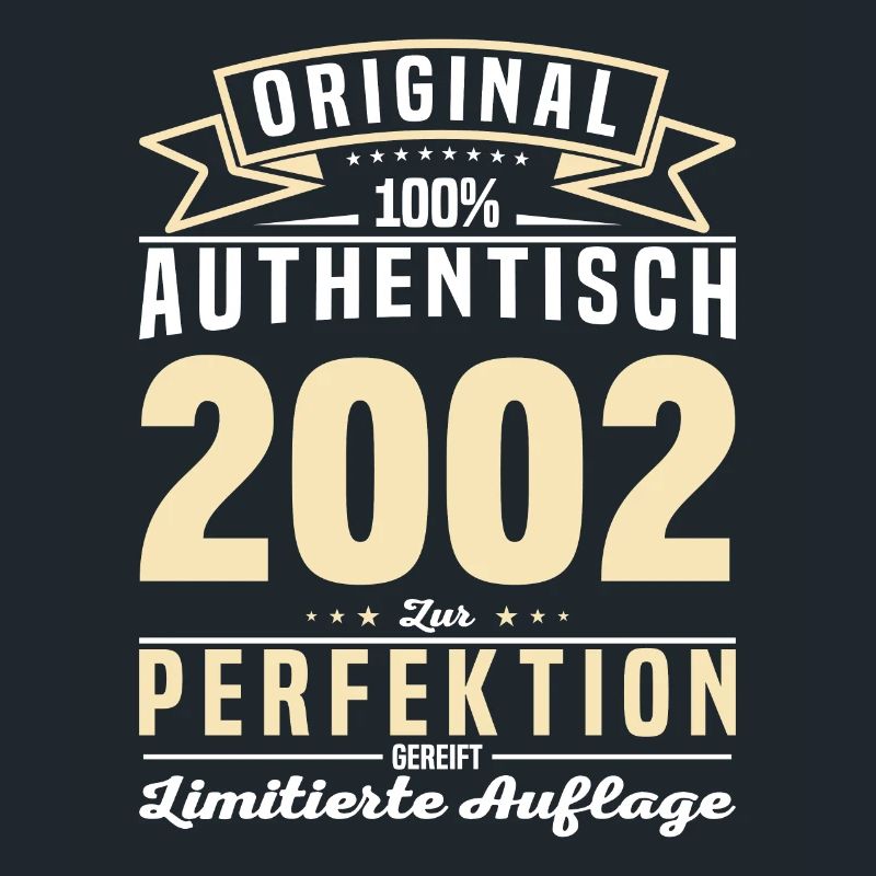 Authentisches 2002 Geburtstagsgeschenk