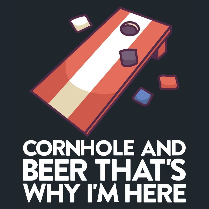 Cornhole Spiel Corn Hole Outfit mit Cornhole