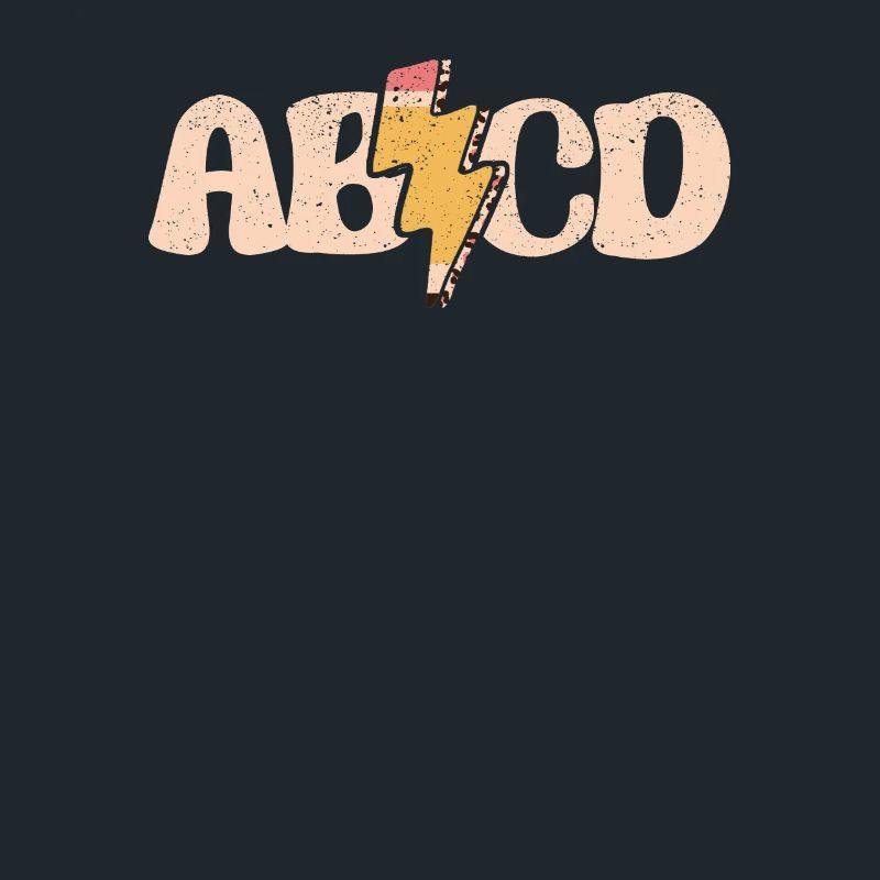 ABCD Lightning Leopard Bleistift 100. Tag Schule