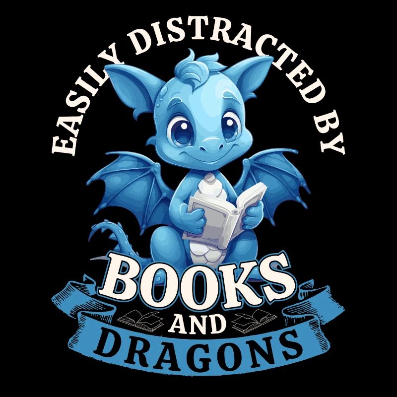 Easily Distracted By Books And Dragons: Drachen