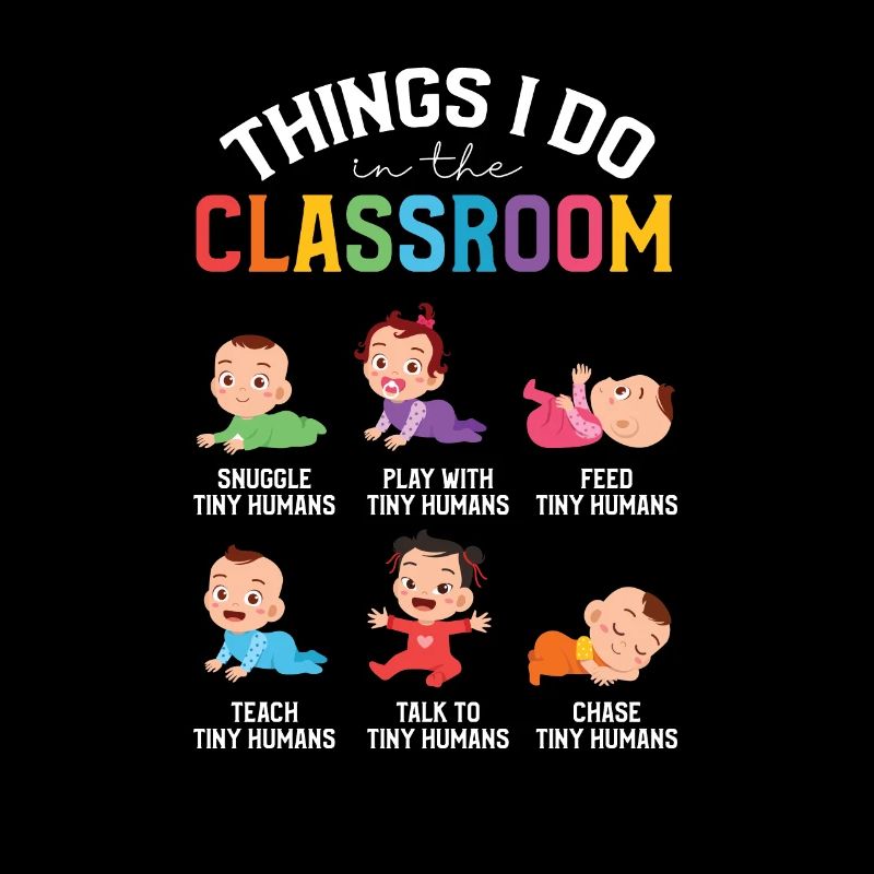 Dinge, die ich im Klassenzimmer tue Kindergärtner