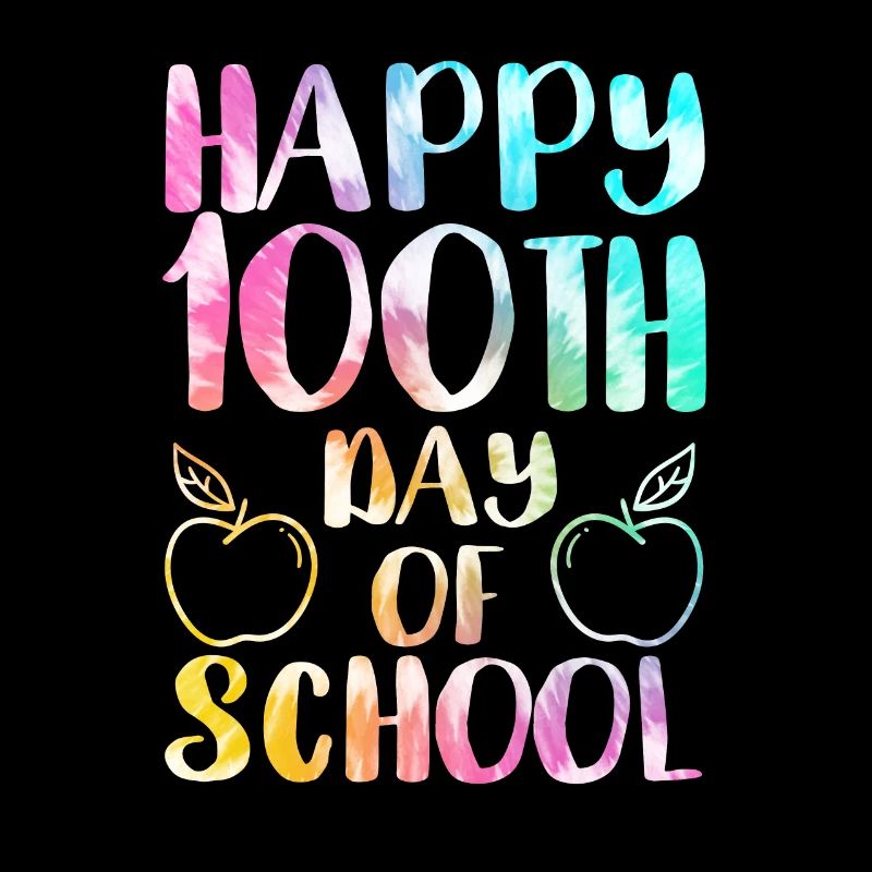 Joyeux 100e jour d’école drôle enseignant-élève
