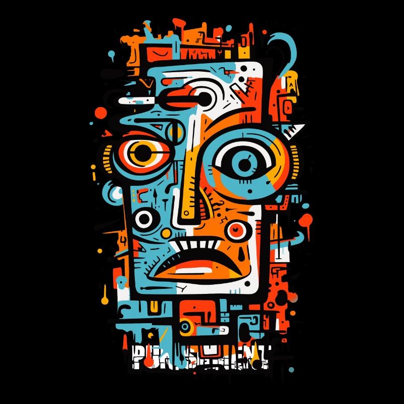 L’art abstrait des visages abstraits