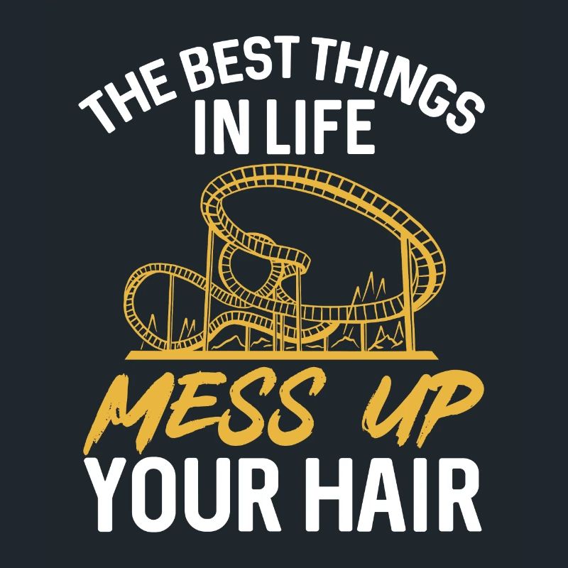 Achterbahn Rollercoaster Freizeitpark