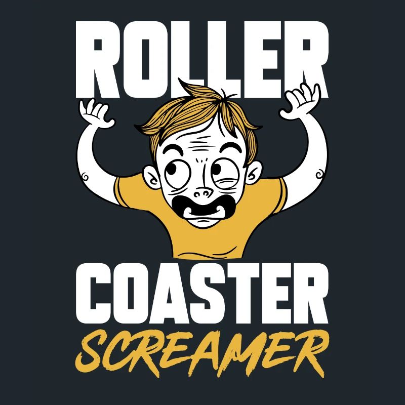 Achterbahn Rollercoaster Freizeitpark