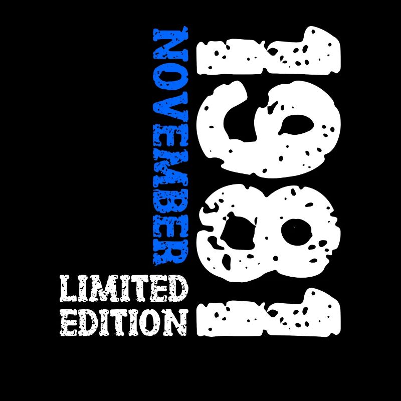 1981 November Limited Edition 42. Geburtstag Deko