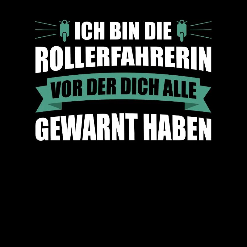 Rollerfahrerin vor der dich alle gewarnt haben