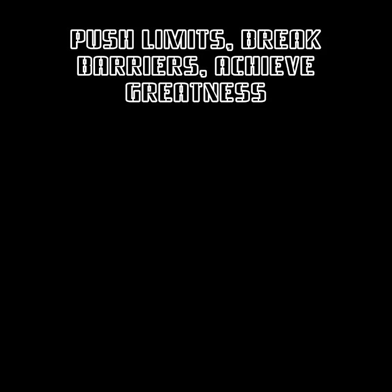 Fitness - Push limits, break barriers, achieve