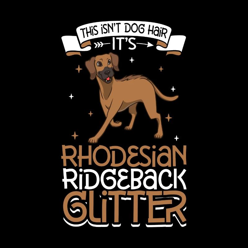 Rhodesian Ridgeback Glitter