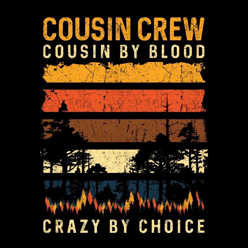 Crazy Cousin Crew Camping Camp