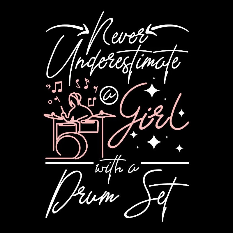 Never underestimate a girl with a drum set