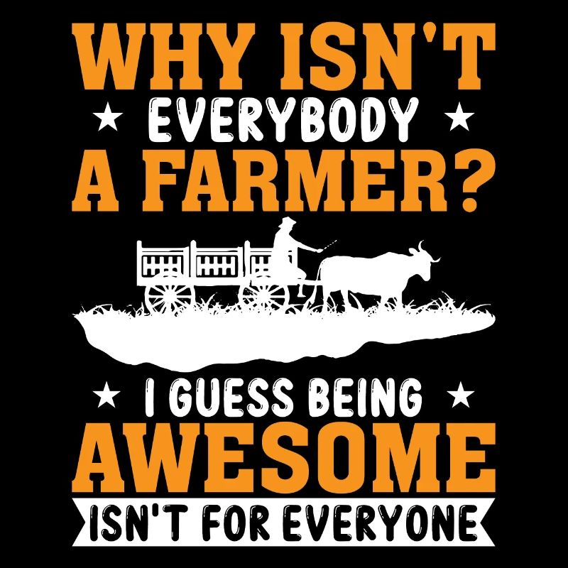 Why isn't everyone a farmer?