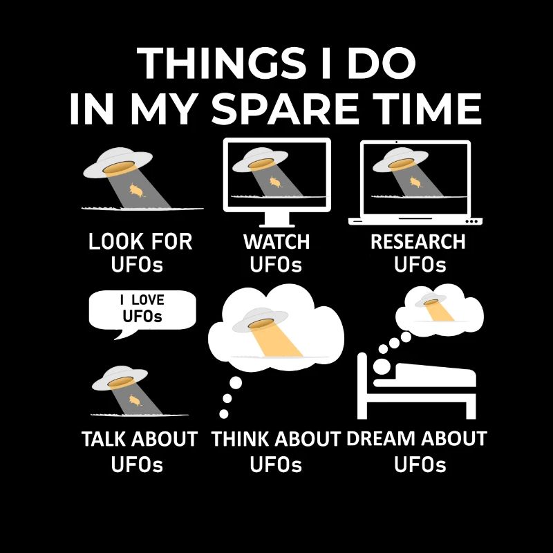 Dinge, die ich in meiner Freizeit mache - UFOs