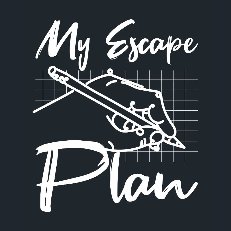 My escape plan drawing