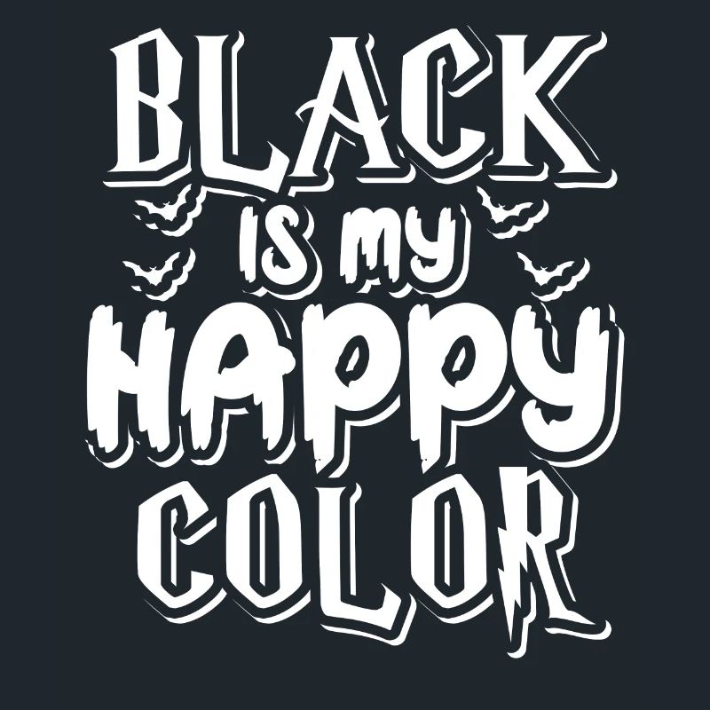 Le noir gothique est ma couleur heureuse Baphomet