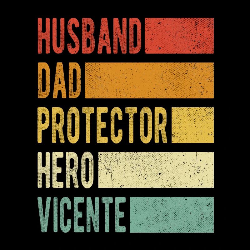 Vicente Name Papa Geschenk