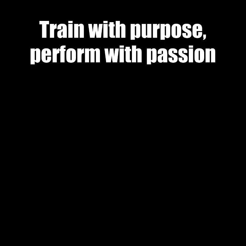 Fitness - Train with purpose, perform with