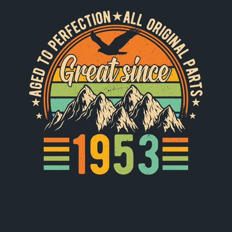 1953 Geburtstagsgeschenk - Retro Style