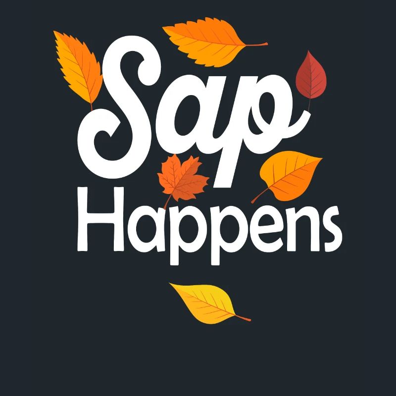 Maple Syrup Tree Tapping Funny Autumn Pancake