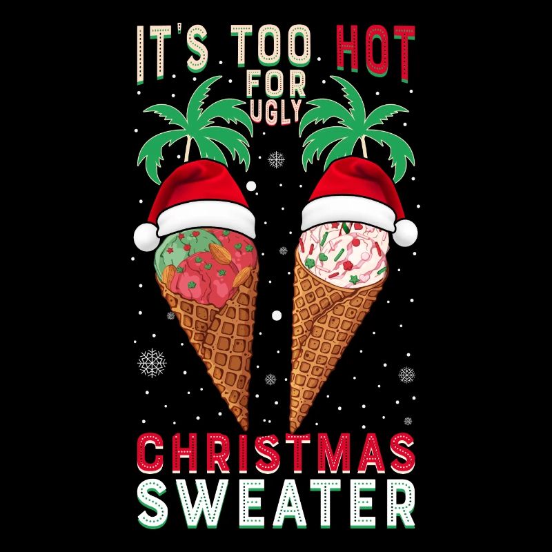 Il fait trop chaud pour les pulls de Noël moches
