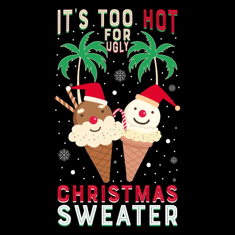 Il fait trop chaud pour les pulls de Noël moches