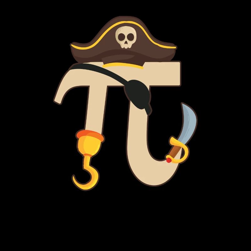 PIrate Pi Day Drôle Pirate Lovers Math