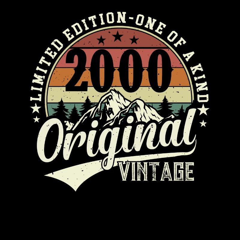 T-shirt emblématique du 24e anniversaire de 2000