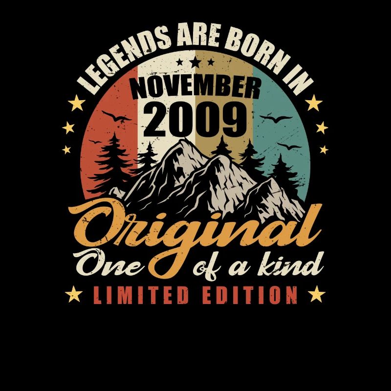 Legends were born in November 2009, original 2009