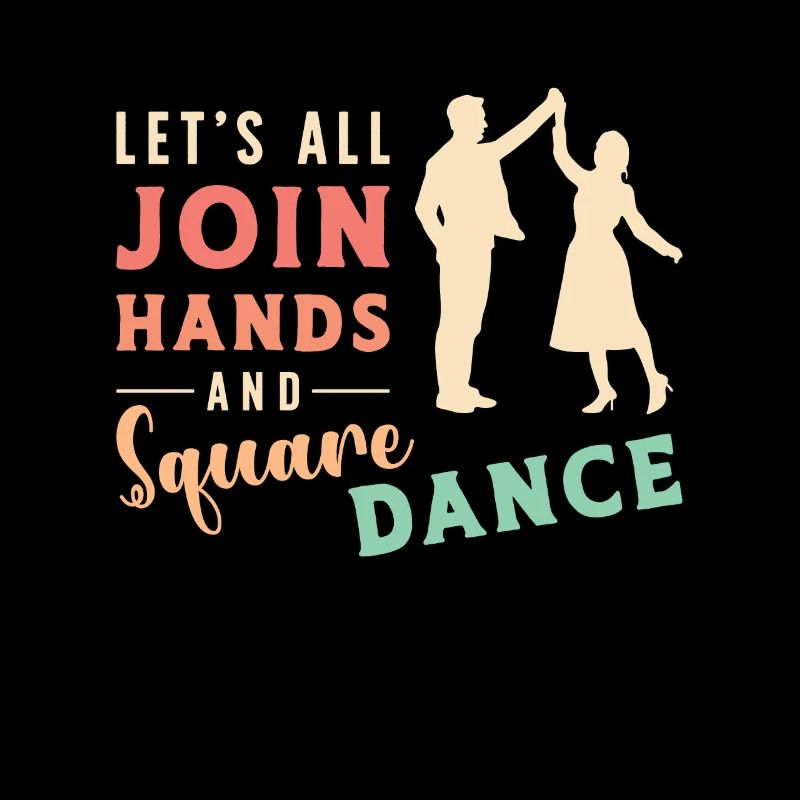 Square Dancing Let's All Join Hands And Barn Dance