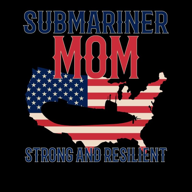 Submariner Submarines Veteran Proud Mom