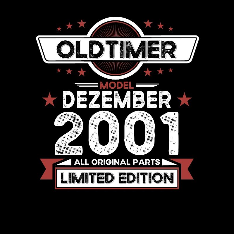 22e anniversaire voiture classique décembre millésime 2001